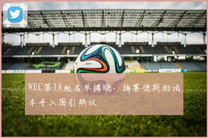 WEC第18轮名单揭晓,梅赛德斯测试车手入围引热议