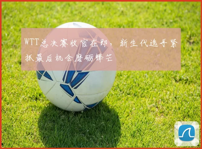 WTT总决赛收官在即，新生代选手紧抓最后机会磨砺锋芒